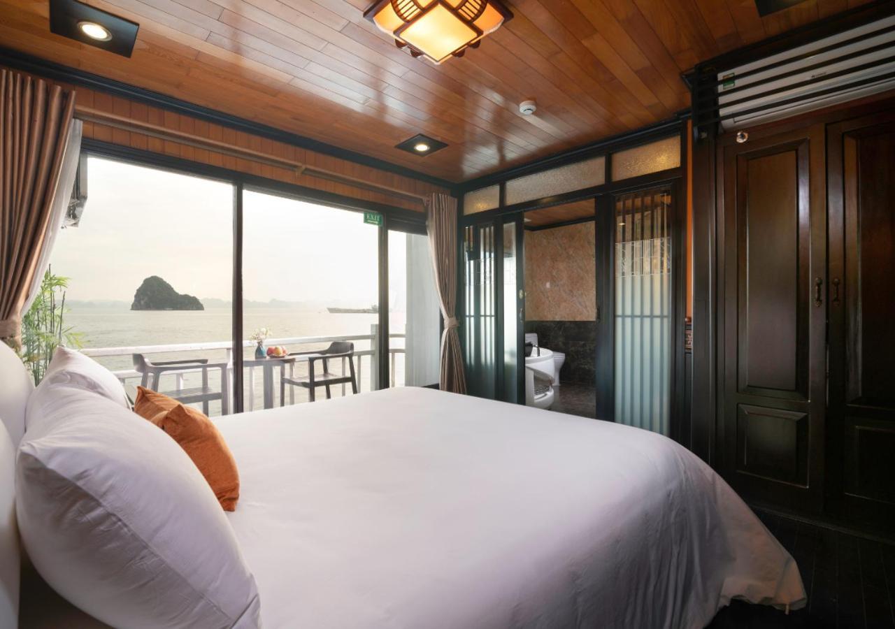 Arcady Boutique Cruise Hotel Ha Long Exterior foto