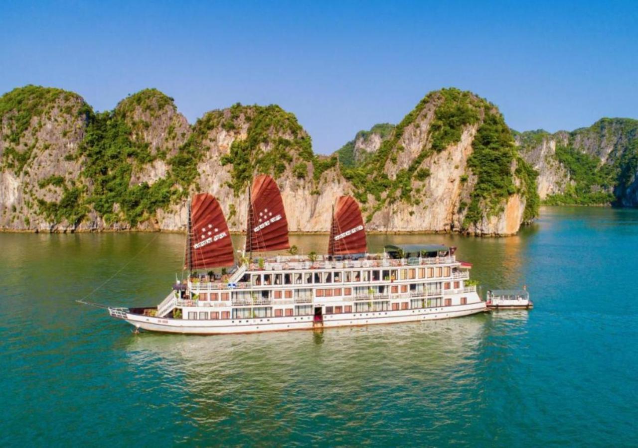 Arcady Boutique Cruise Hotel Ha Long Exterior foto