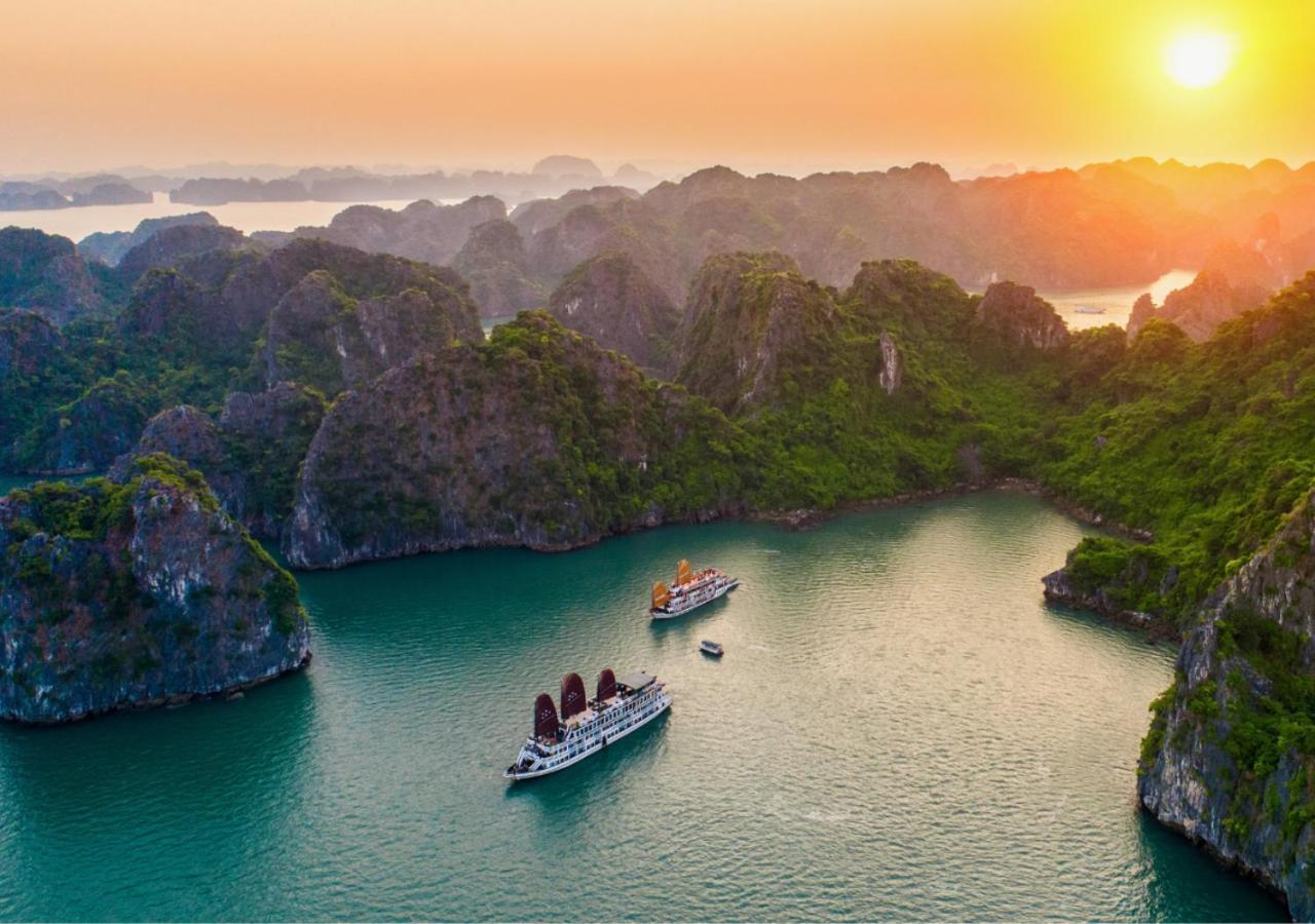 Arcady Boutique Cruise Hotel Ha Long Exterior foto