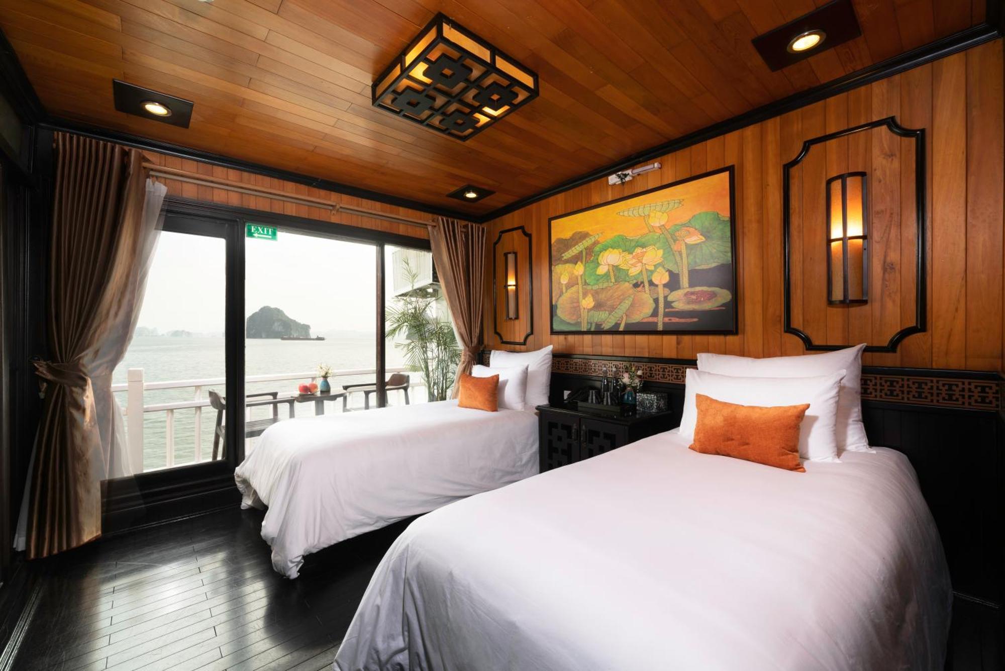 Arcady Boutique Cruise Hotel Ha Long Exterior foto